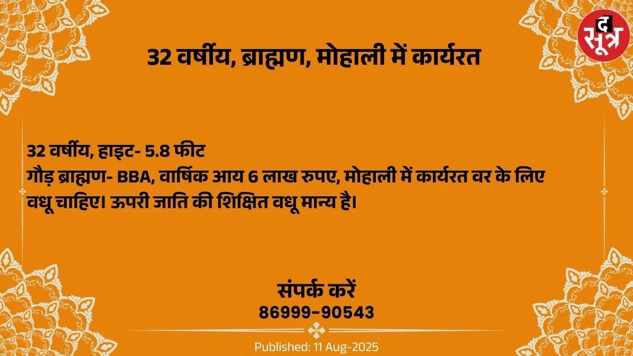 वर चाहिए