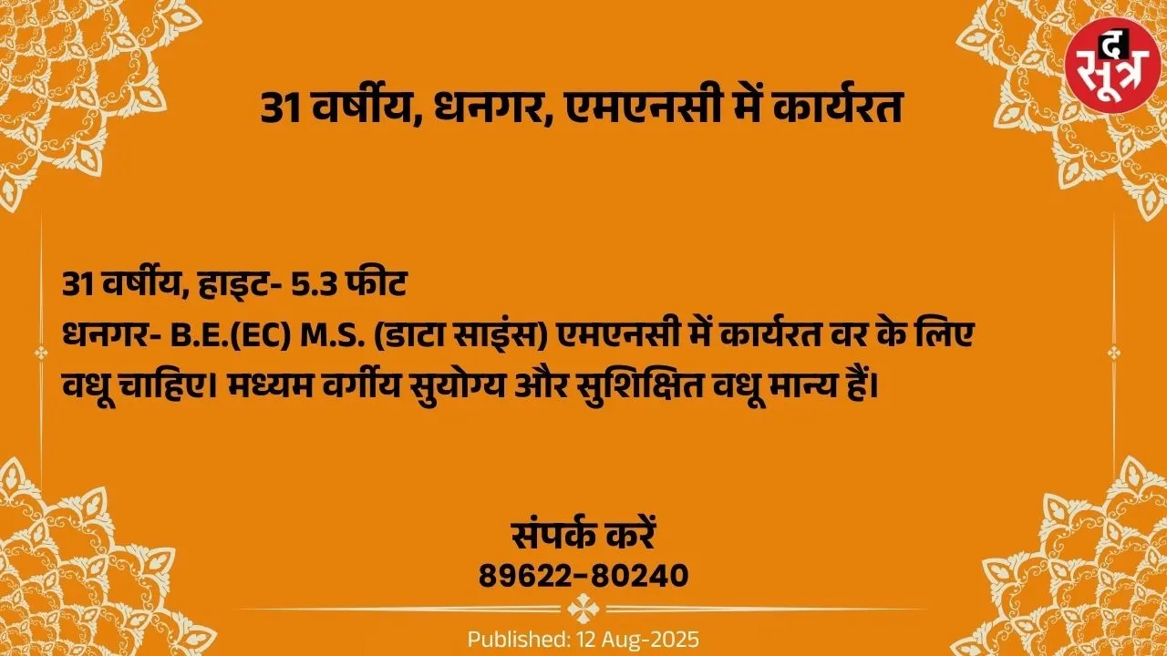 वर चाहिए