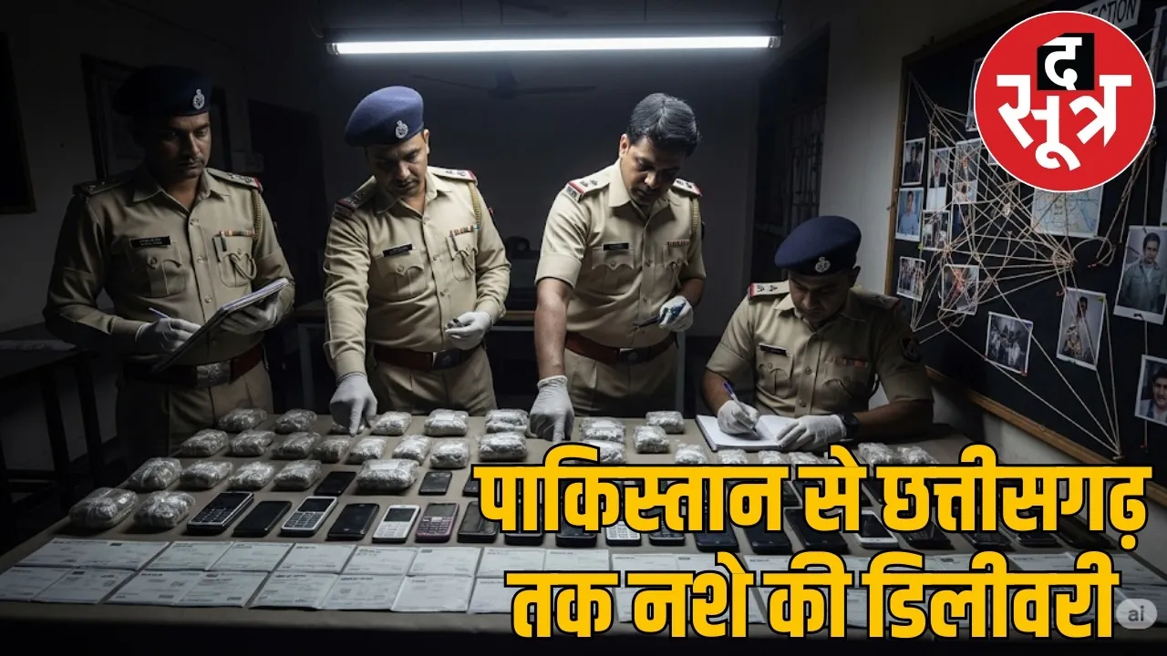 raipur-drugs-racket-pakistan-connection-heroin-smuggling the sootr