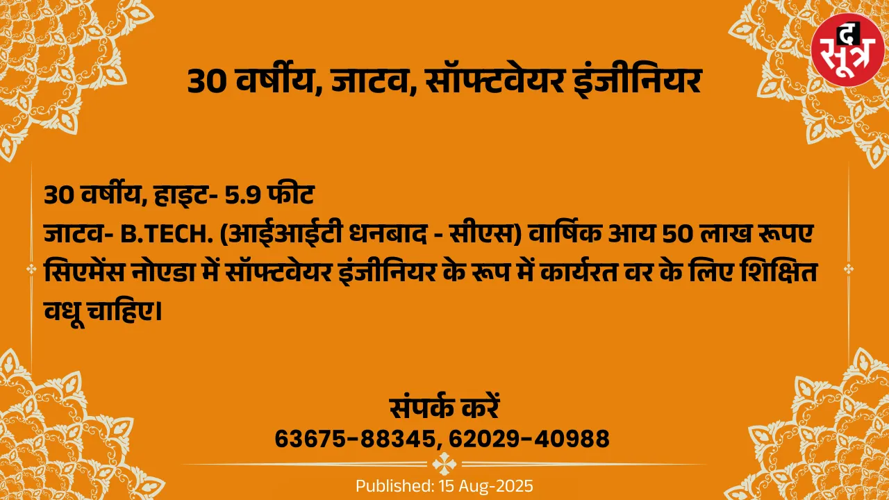 वर चाहिए