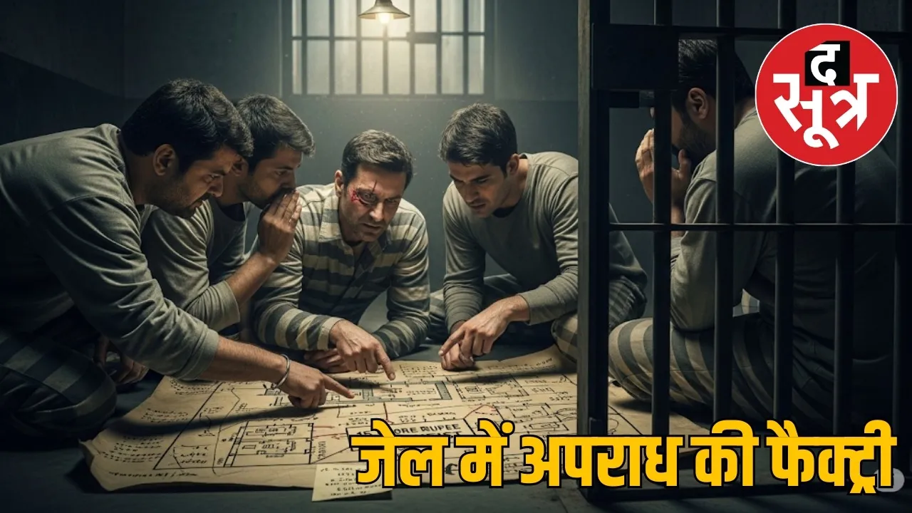 The plot of robbery of 15 crores in Jabalpur was hatched in Raigarh jail of Chhattisgarh the sootr