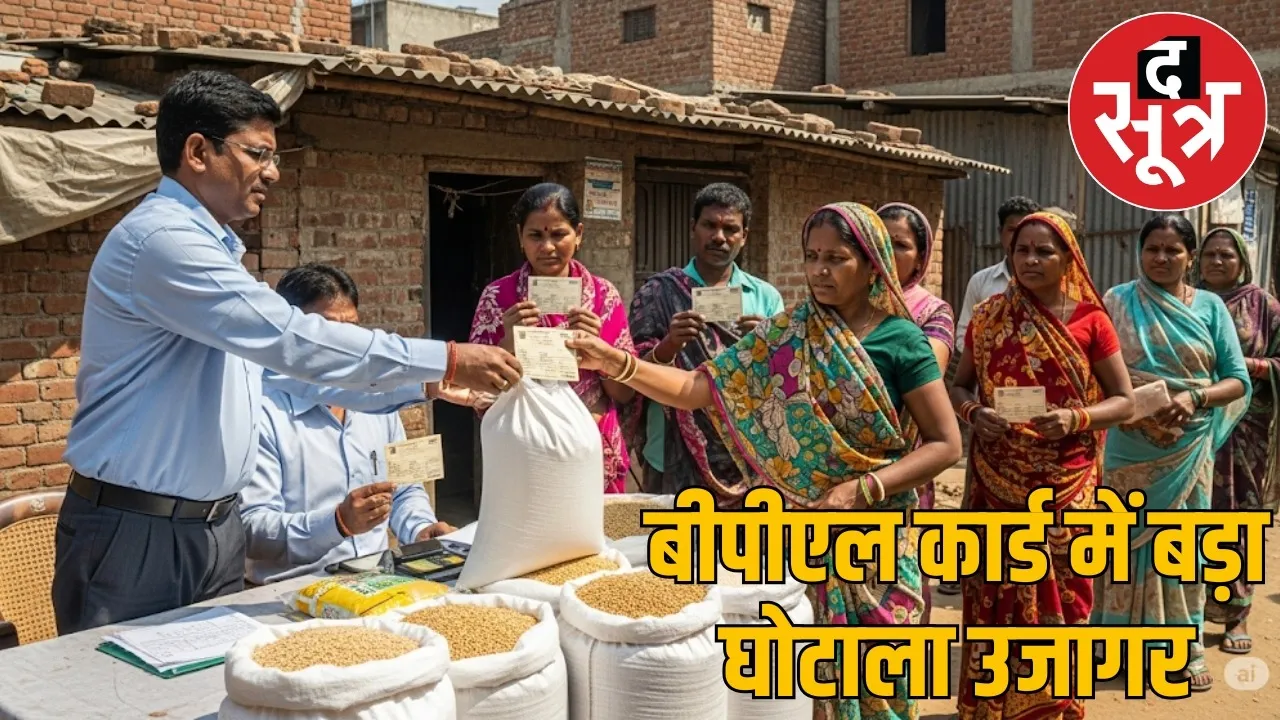 bastar-bpl-ration-card-investigation-3000-card-cancelled the sootr