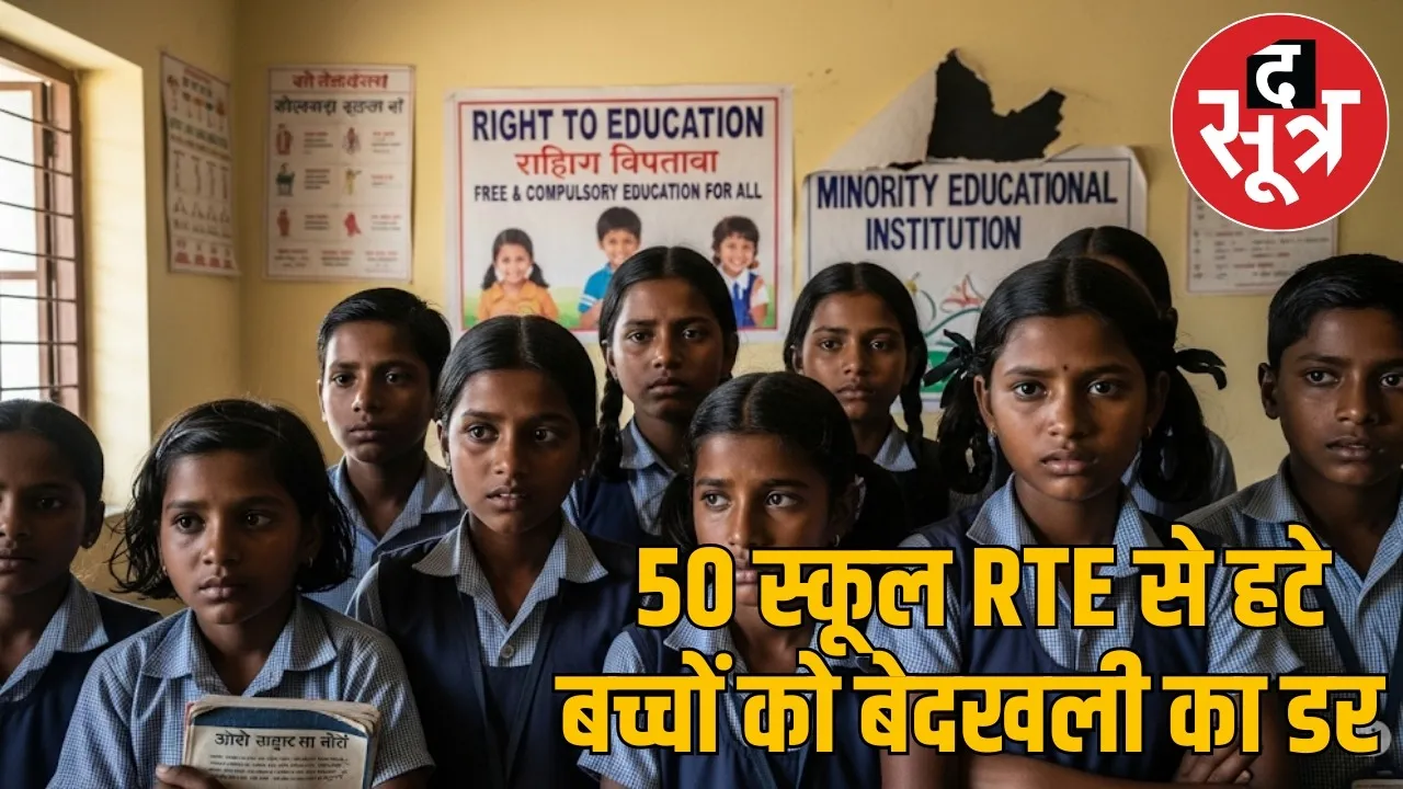 Future 800 children Chhattisgarh RTE crisis minority status
