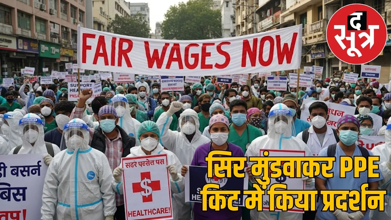 cg-nhm-health-workers-strike-2025-modi-ki-guarantee-khoj-abhiyan the sootr