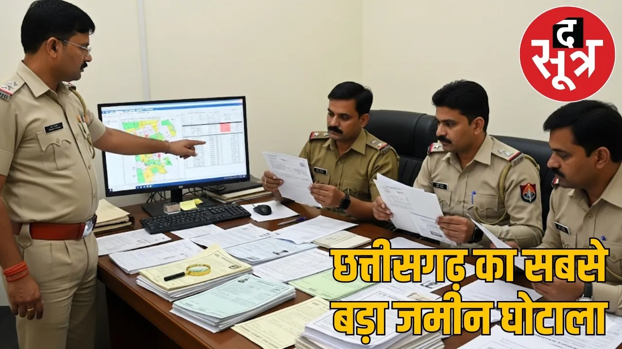 durg-500 crore-land-scam-bhuinya-software-hacking the sootr