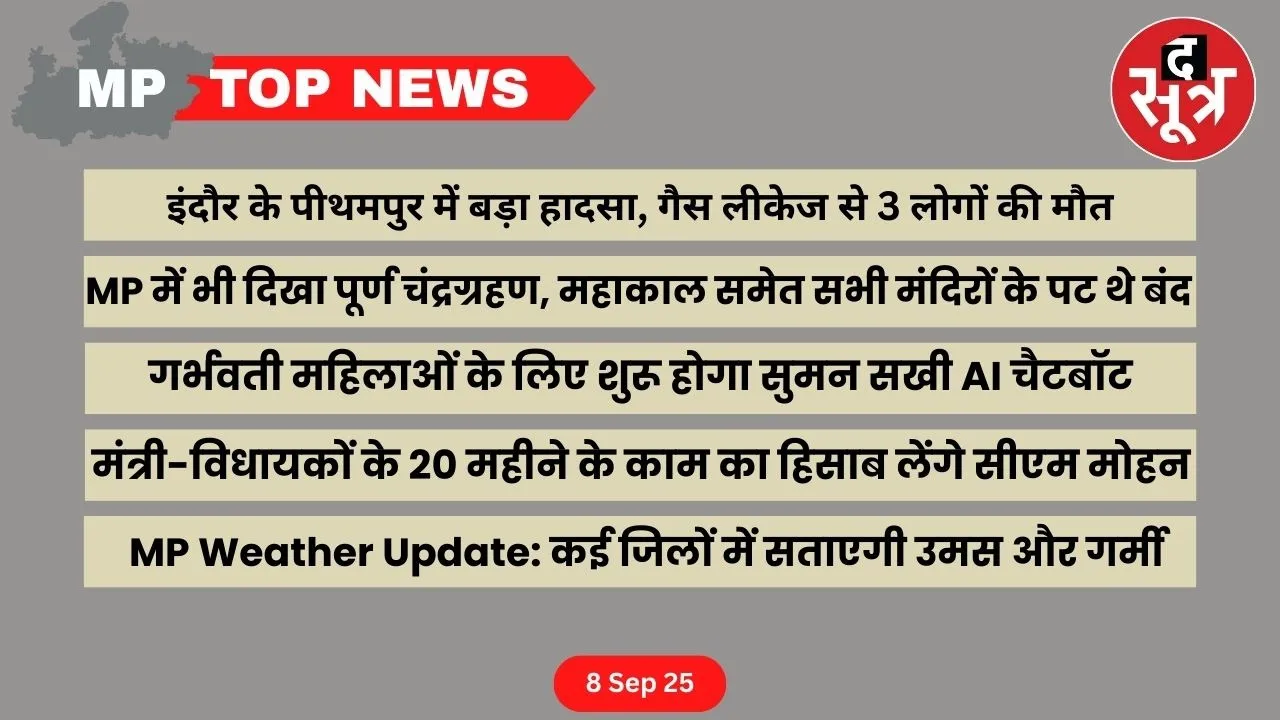 mp top news  8TH SEP