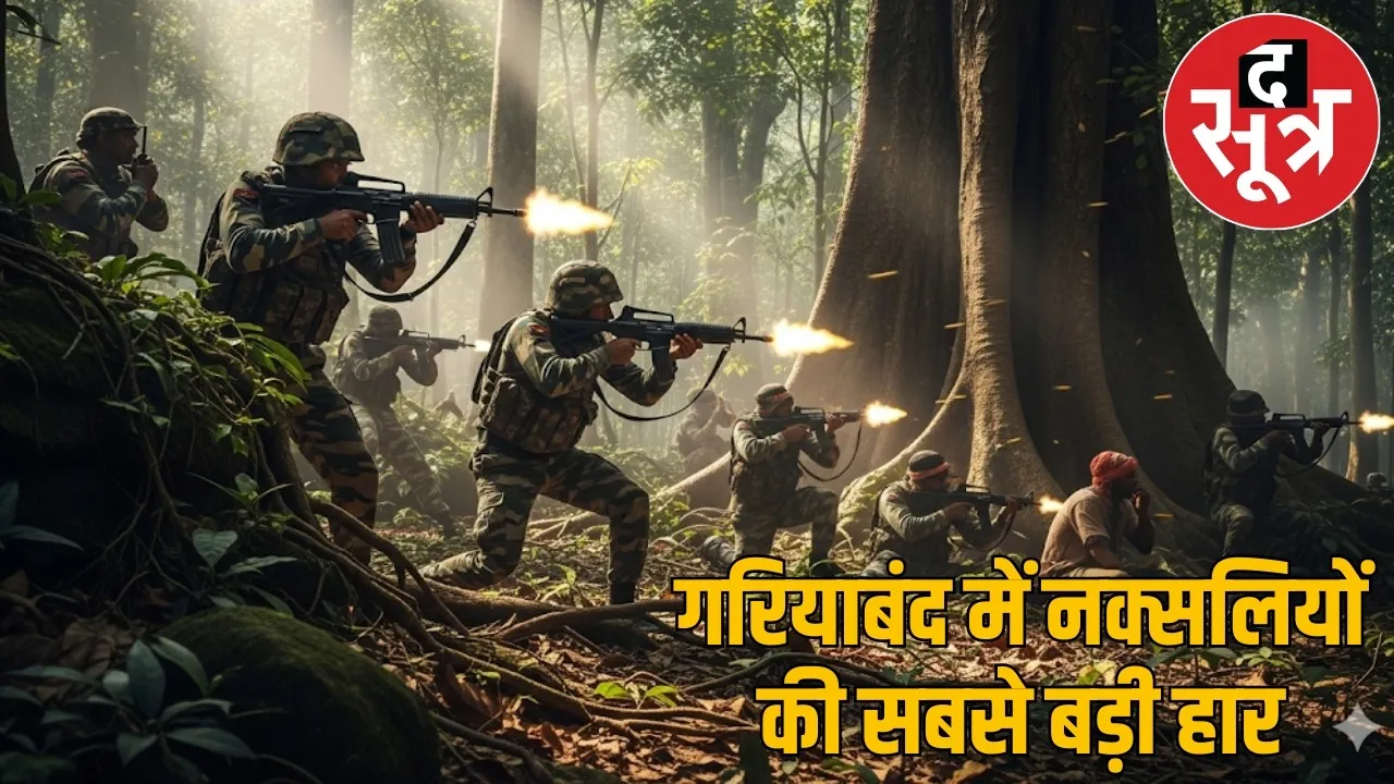 CG-gariyaband-encounter-10-naxals-killed the sootr