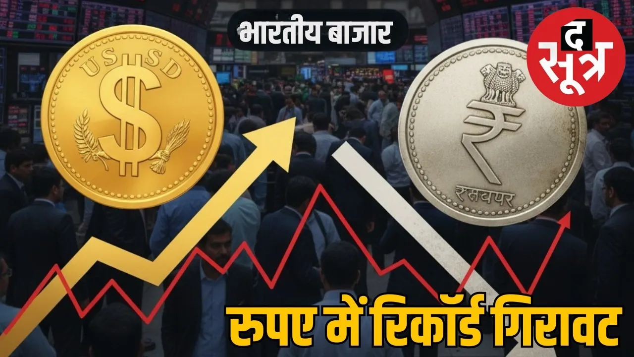 Rupee all time low