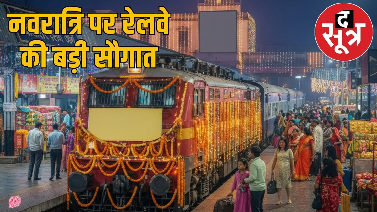 bilaspur-korba-puja-special-train-navratri-2025 the sootr