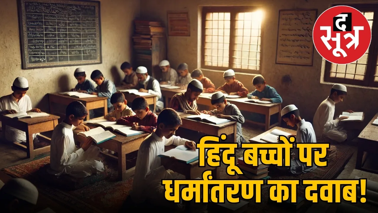 hindu bacche par dhramtaran ka davav