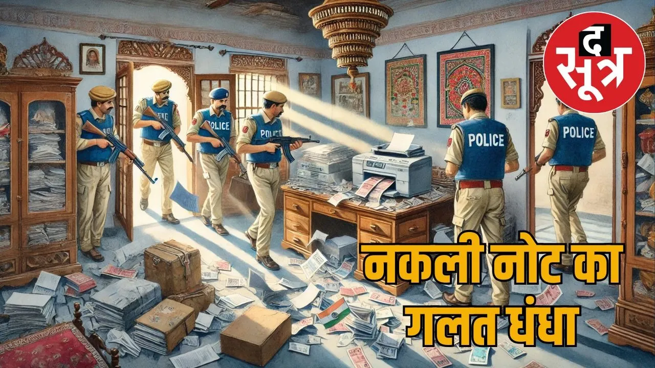 fake-notes-seized-jhalawar-chandigarh-police-arrests-couple-jhalarapatan