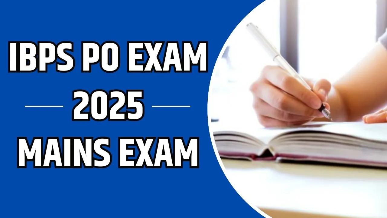 IBPS PO Exam 2025