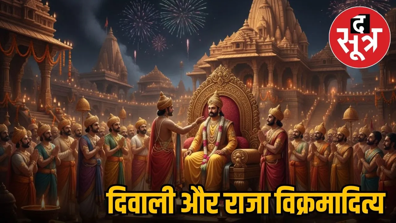 vikramaditya-diwali-historical-connection