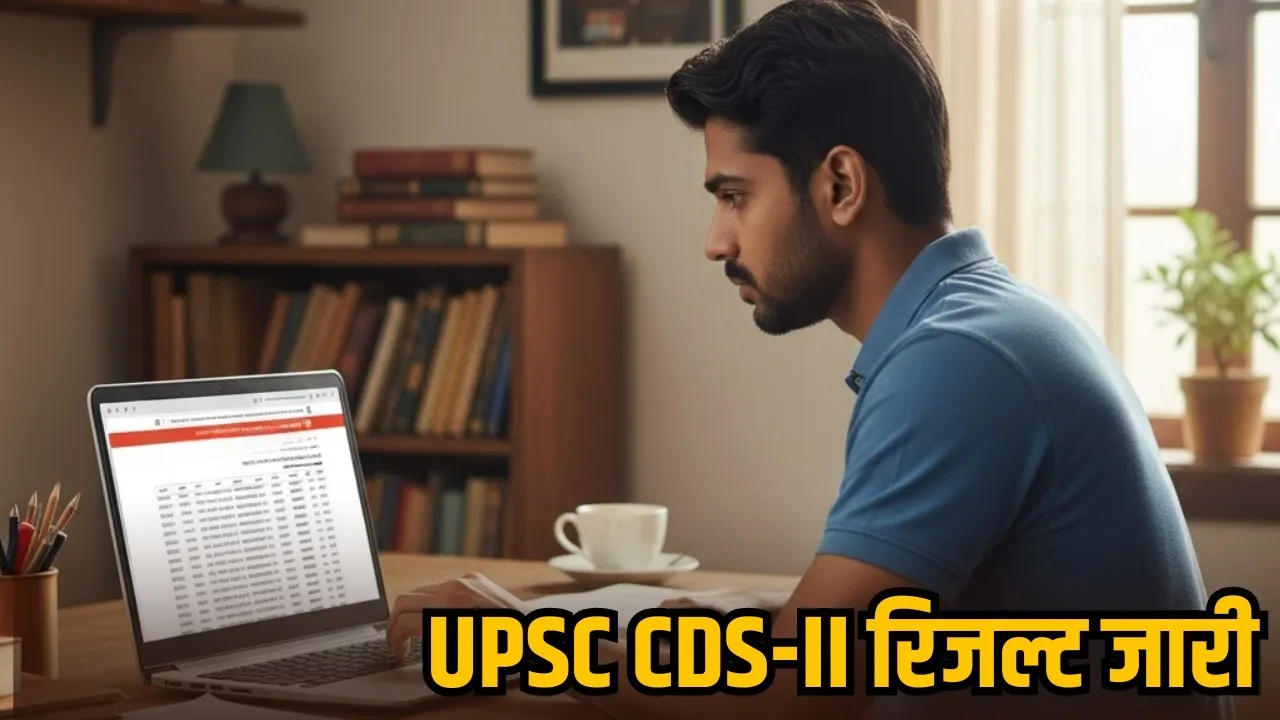 UPSC CDS-II 2025 Result