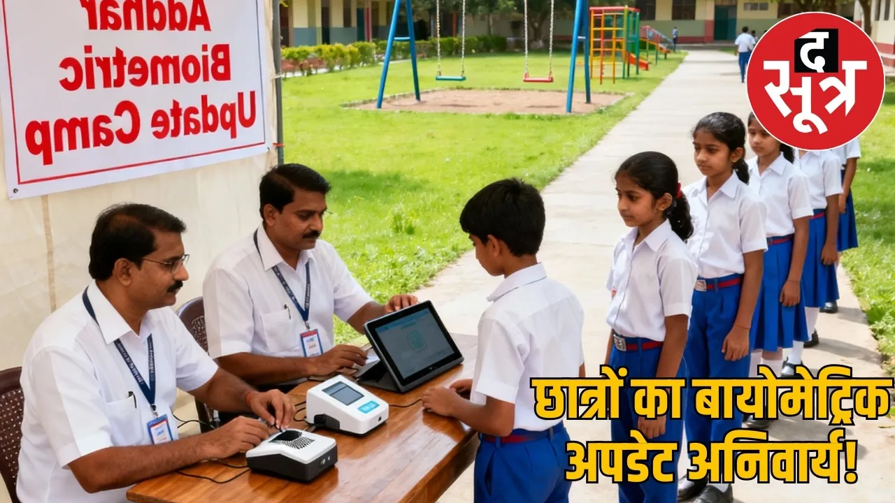 chhattisgarh-school-aadhaar-biometric-update-2025 the sootr