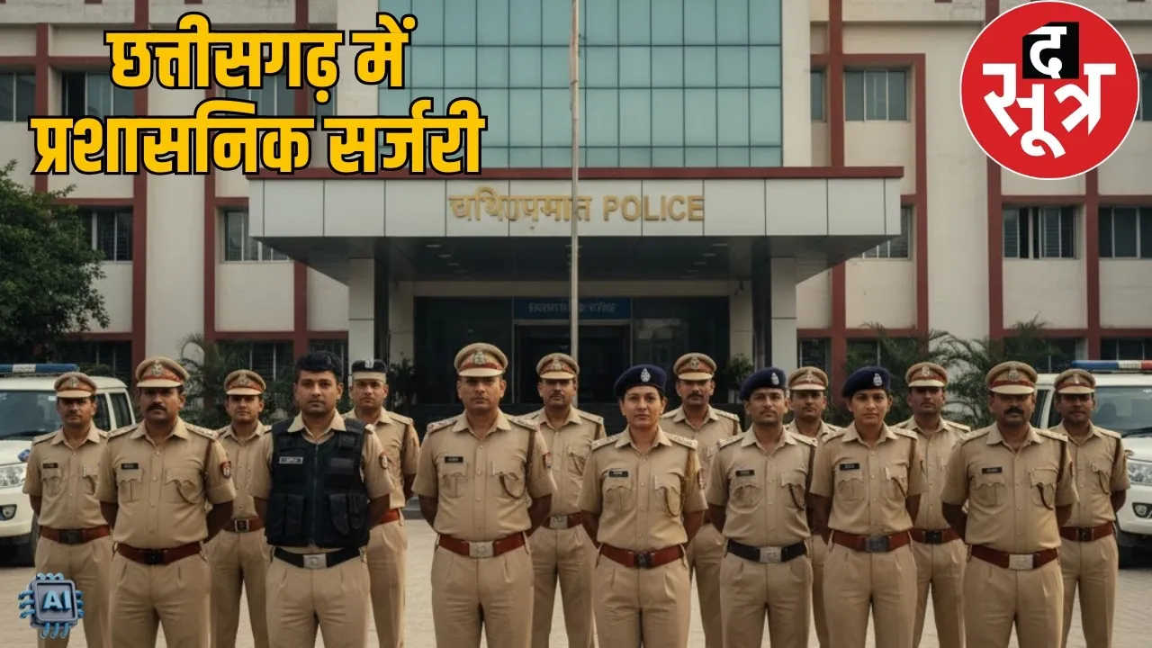 chhattisgarh-police-department-major-reshuffle-seven-ips-officers-transferred