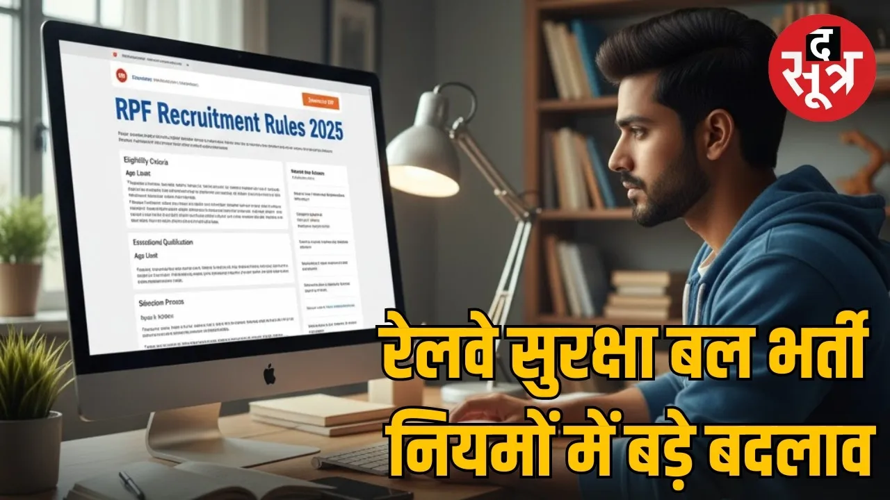 new RPF Revised Recruitment Rules 2025 released