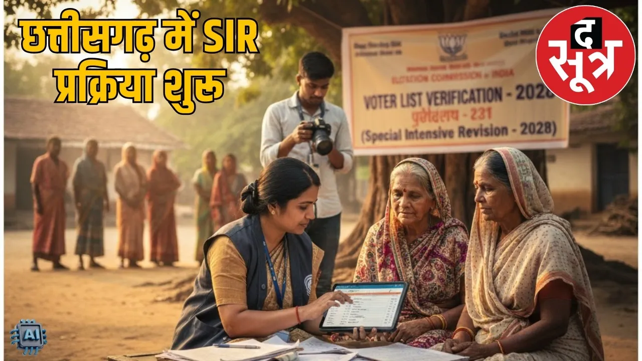 chhattisgarh-voter-list-SIR-started-2025 the sootr