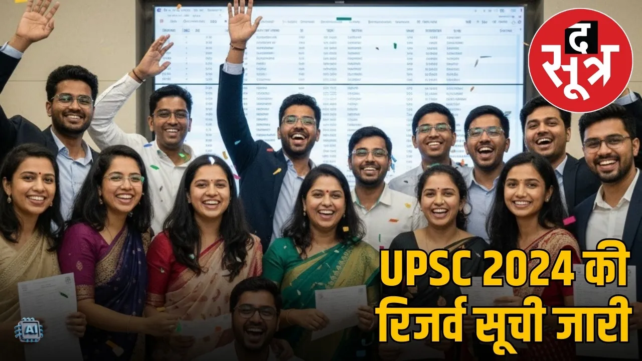 upsc 2024 reserve list declared