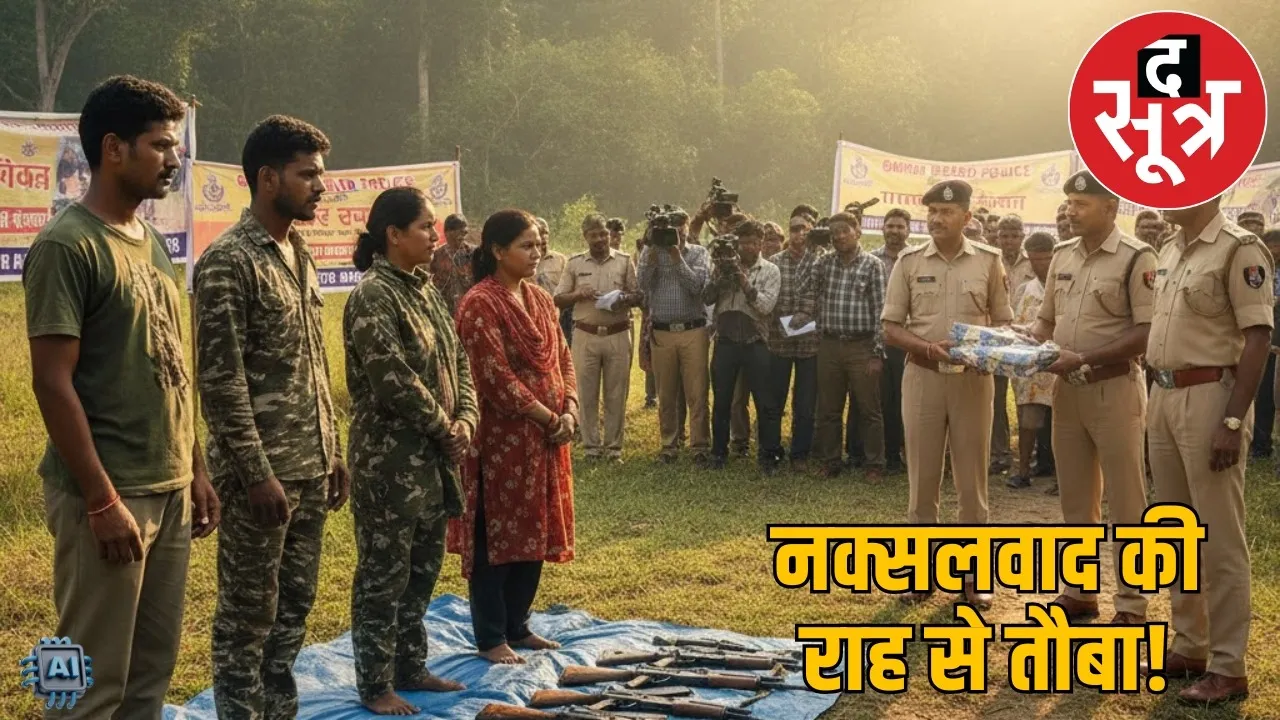 gariband-7-naxalite-surrender-udanti-area-committee the sootr