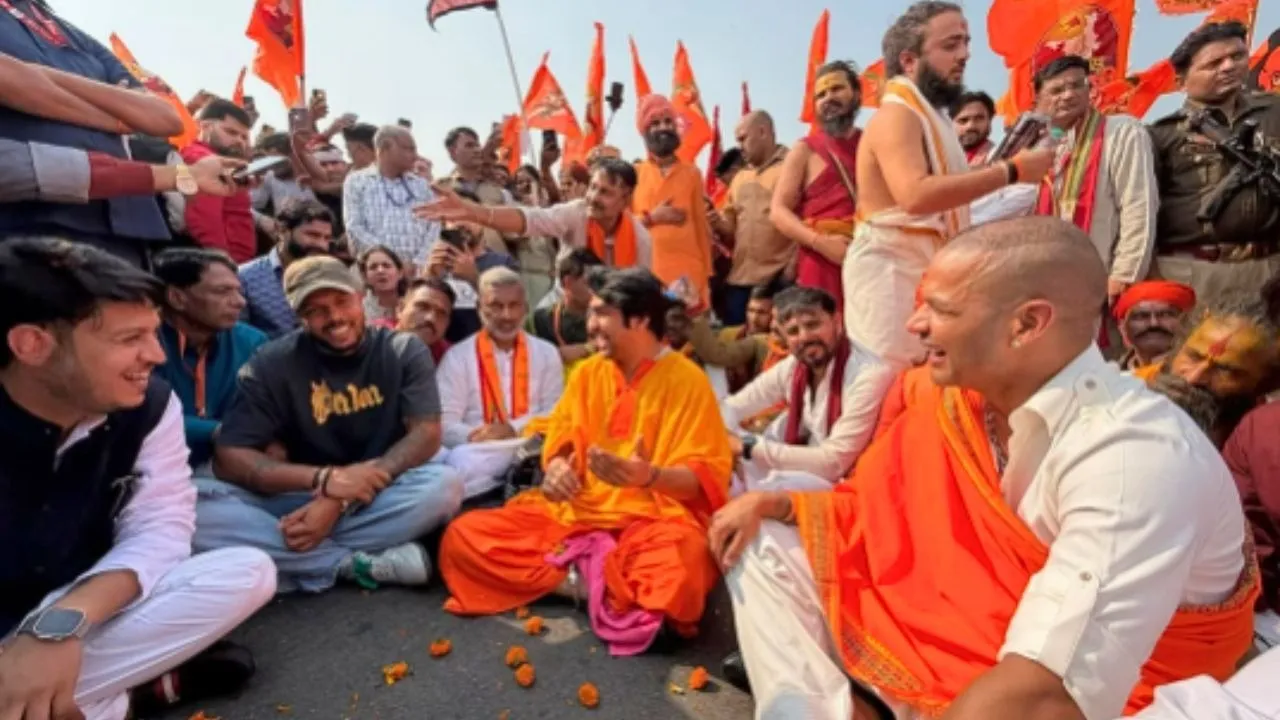 sikhar dhawan sanatar pad yatra