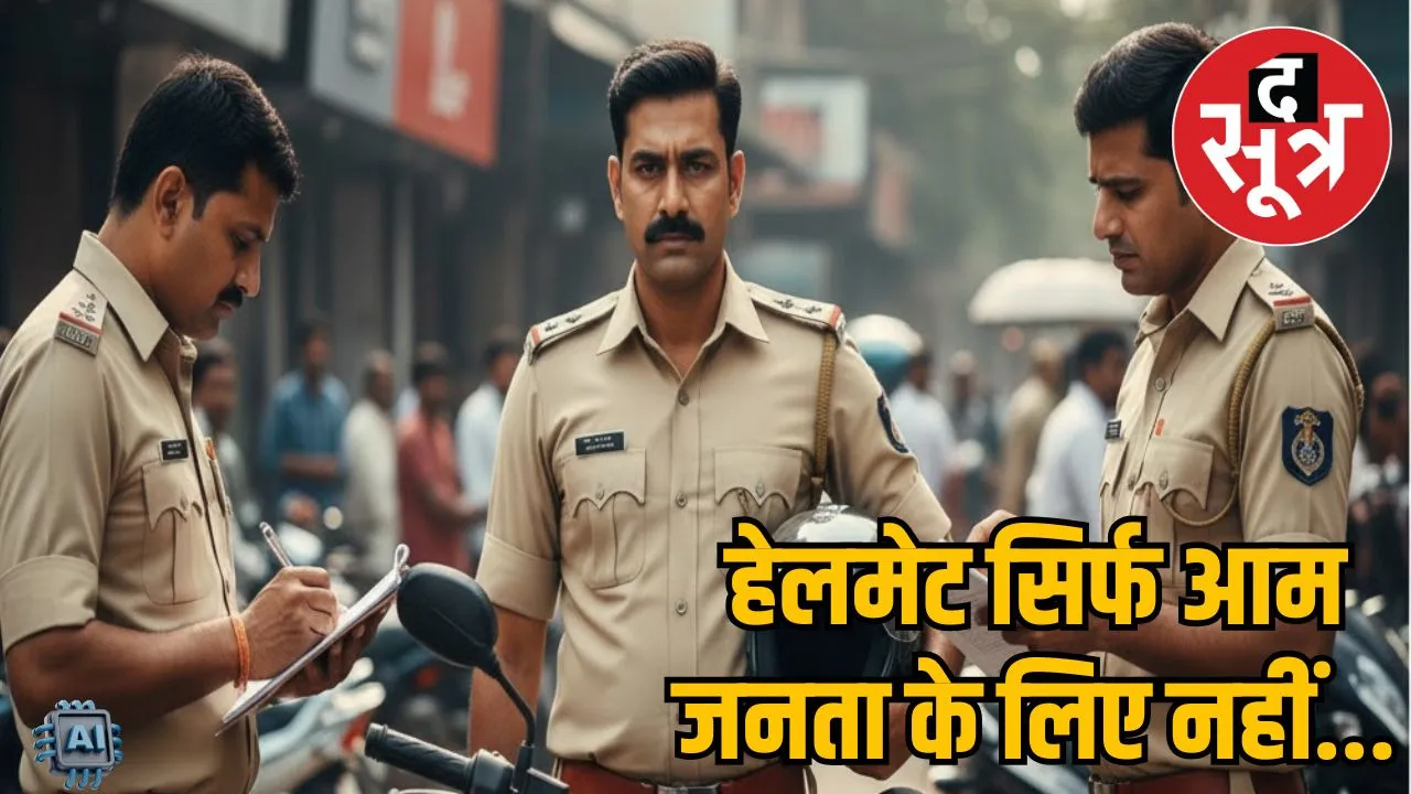 indore-police-without-helmet