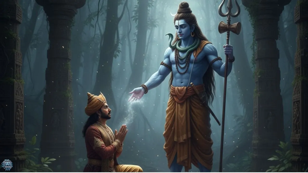 Vikramaditya and Mahakal