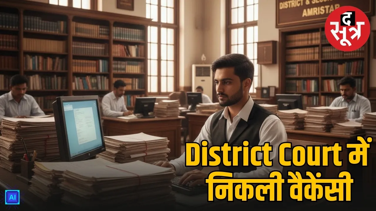 Amritsar District Court Vacancy