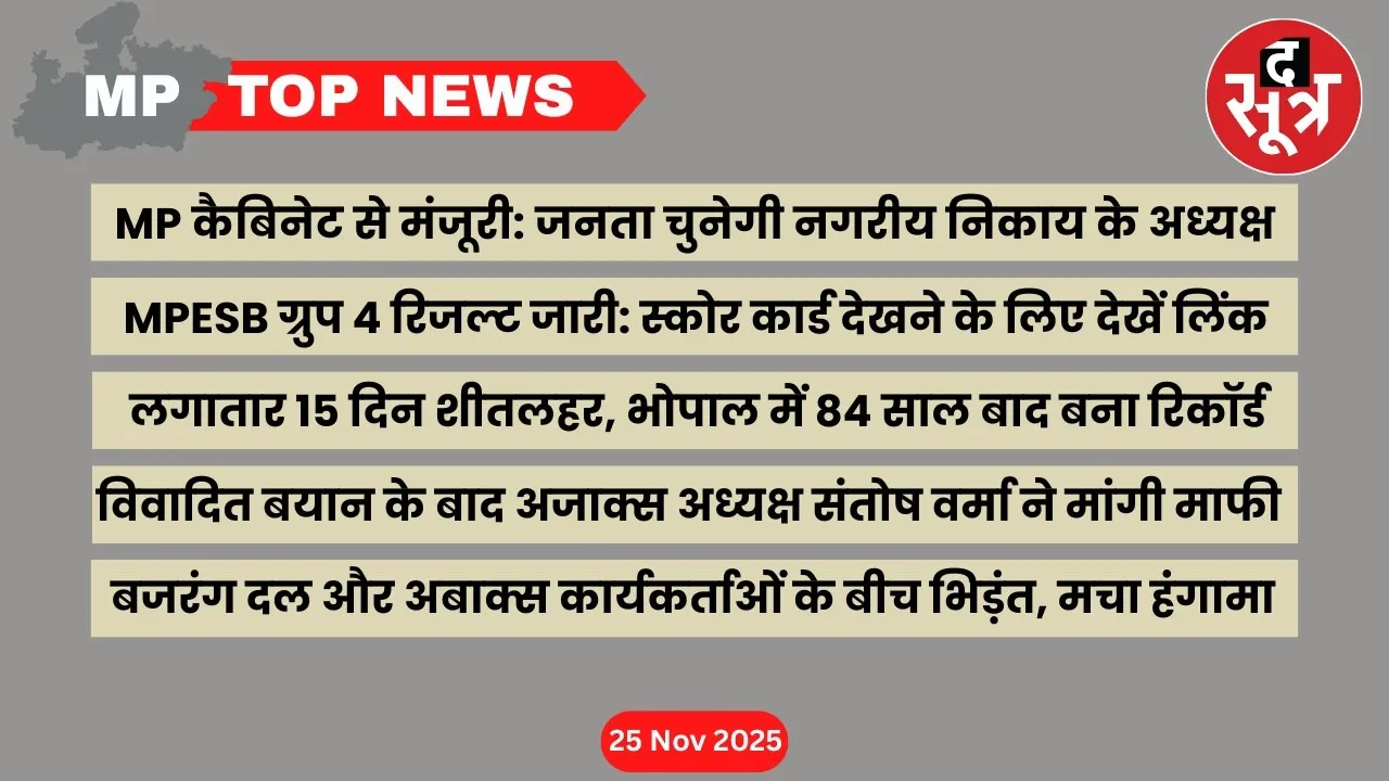mp top news 25 november