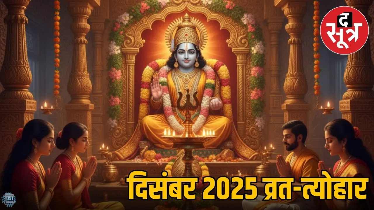 December Vrat Tyohar List 2025