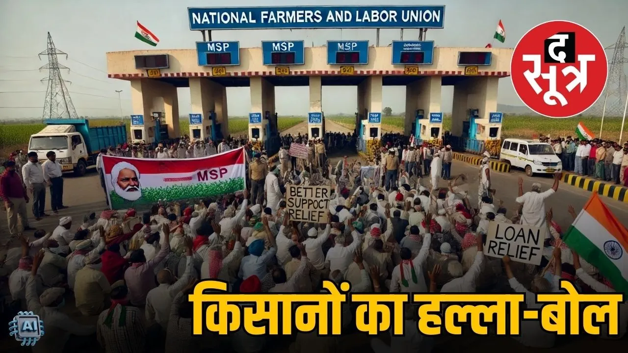 MP-kisan-andolan-khalghat-dhar-farmers-protest-msp-loan-waiver