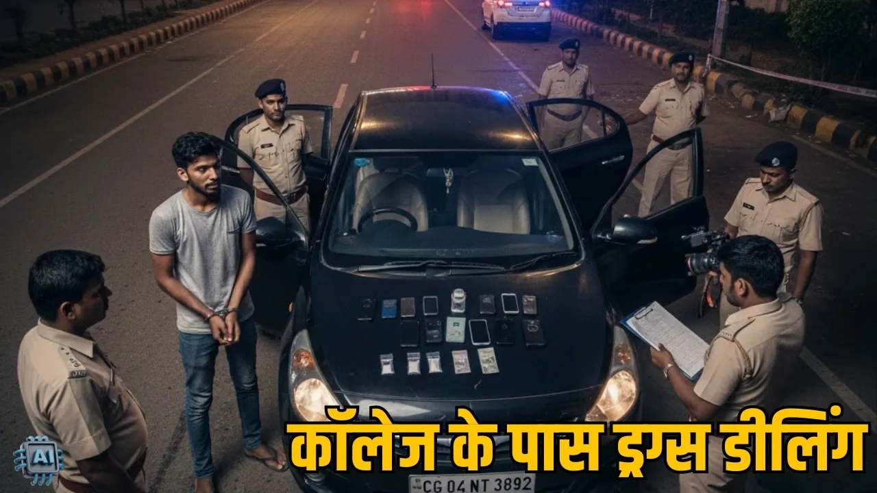 raipur-drugs-smuggling-2-arrested-heroin-23lakh-seized the sootr