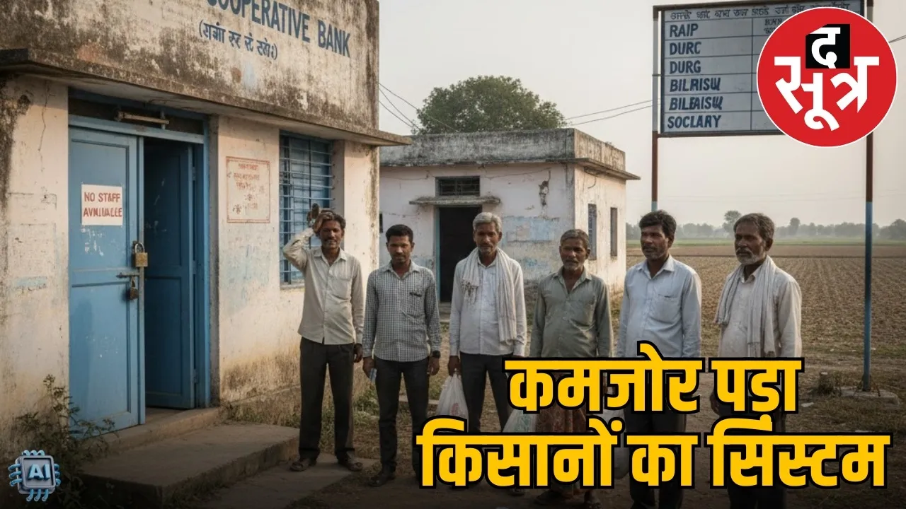 chhattisgarh-cooperative-system-crisis-lack-of-staff-farmers-impact the sootr