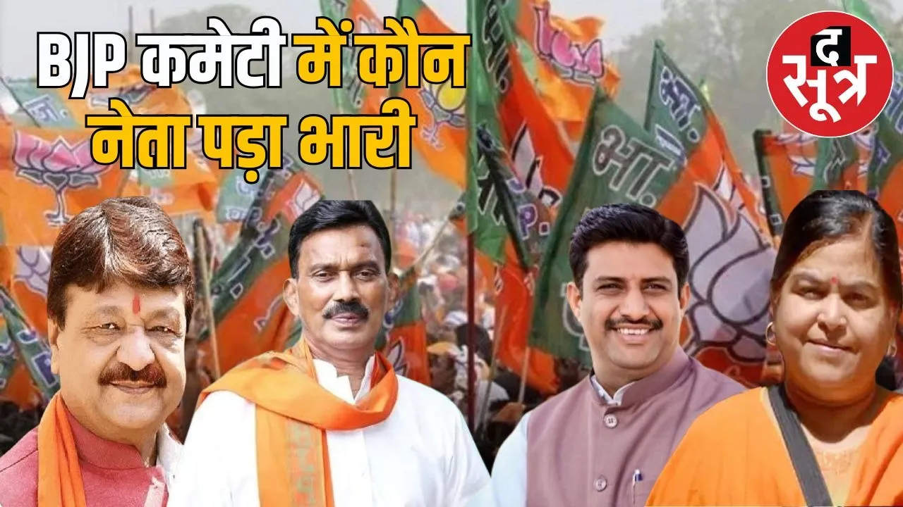 Indore bjp rural cometti anounce