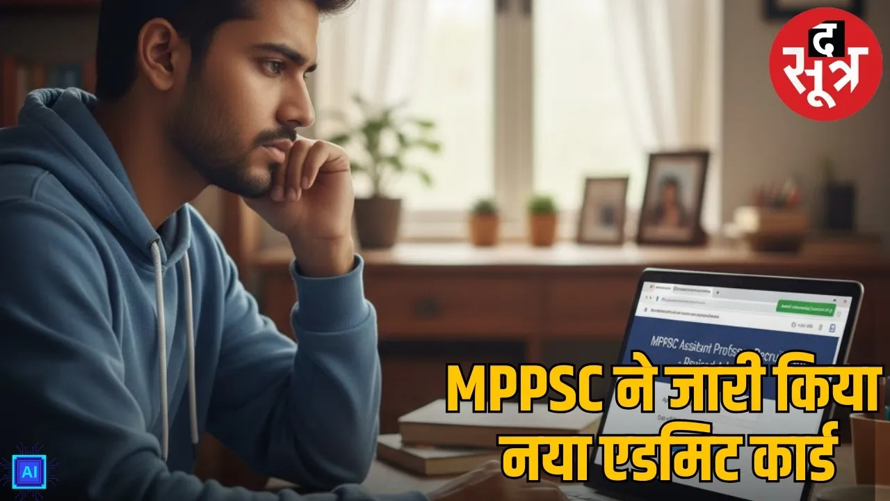 mppsc asst professor revised admit card 2025
