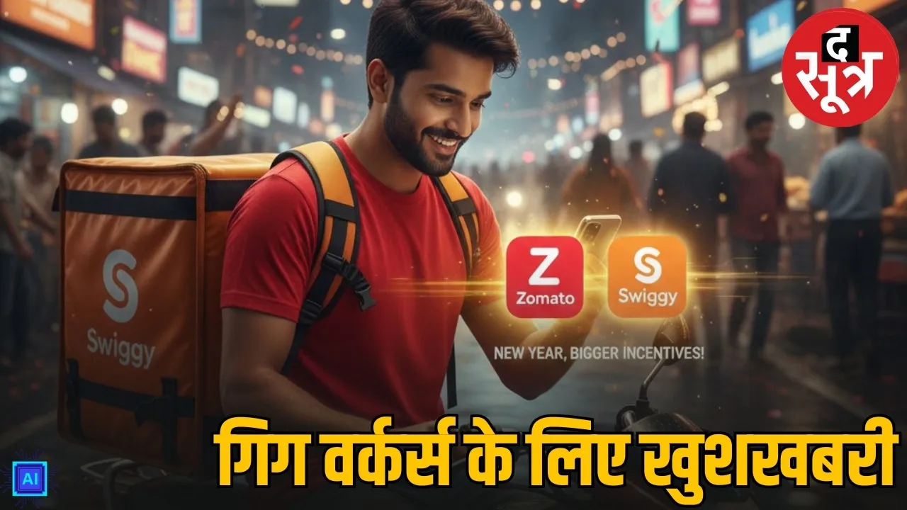 zomato-swiggy gig workers strike payout increased new year