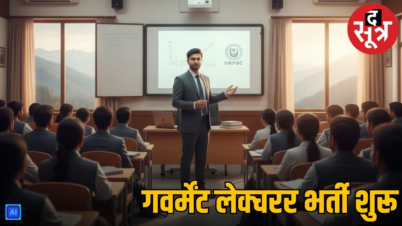 ukpsc lecturer vacancy 2026