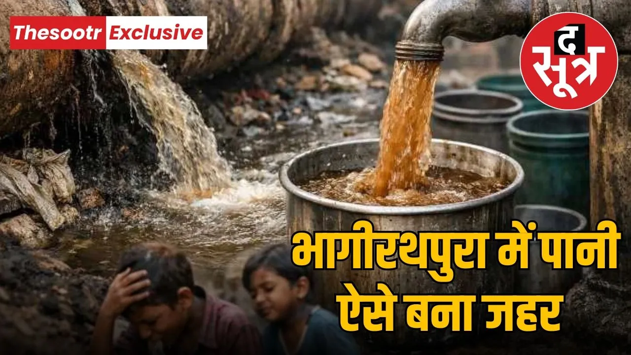 indore baghirathpura contaminated water narmada
