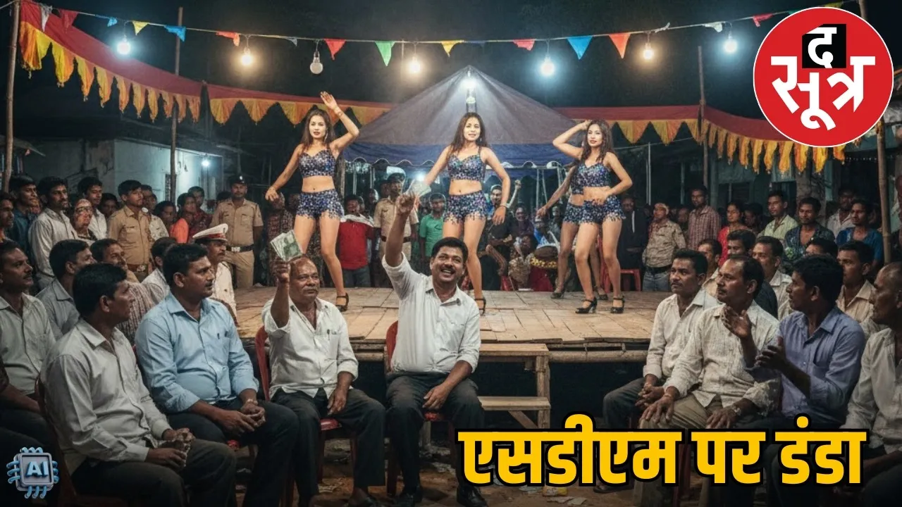 manpur-sdm-removed-obscene-bar-dance-gariaband-opera-event