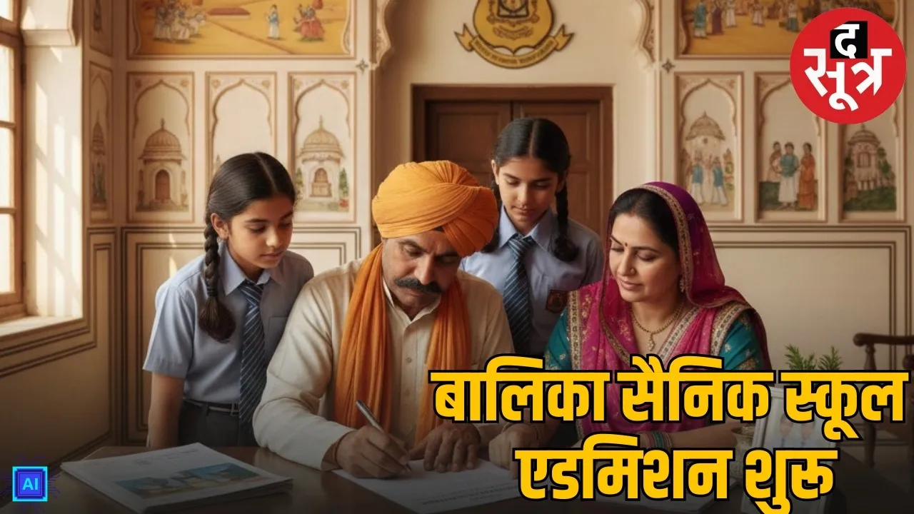 rajasthan-girls sainik school admission 2026 application starts