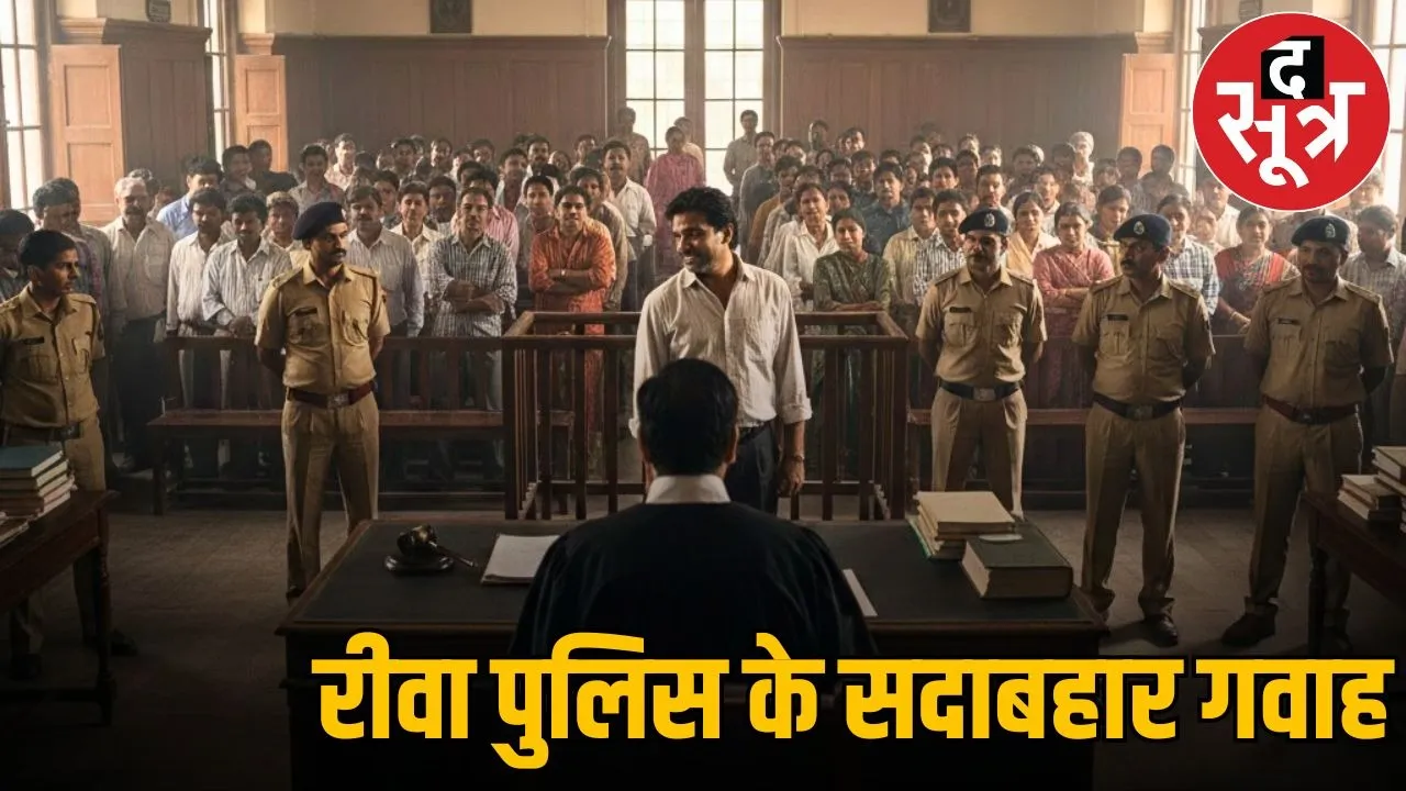 rewa police fake witness cctns portal exposed