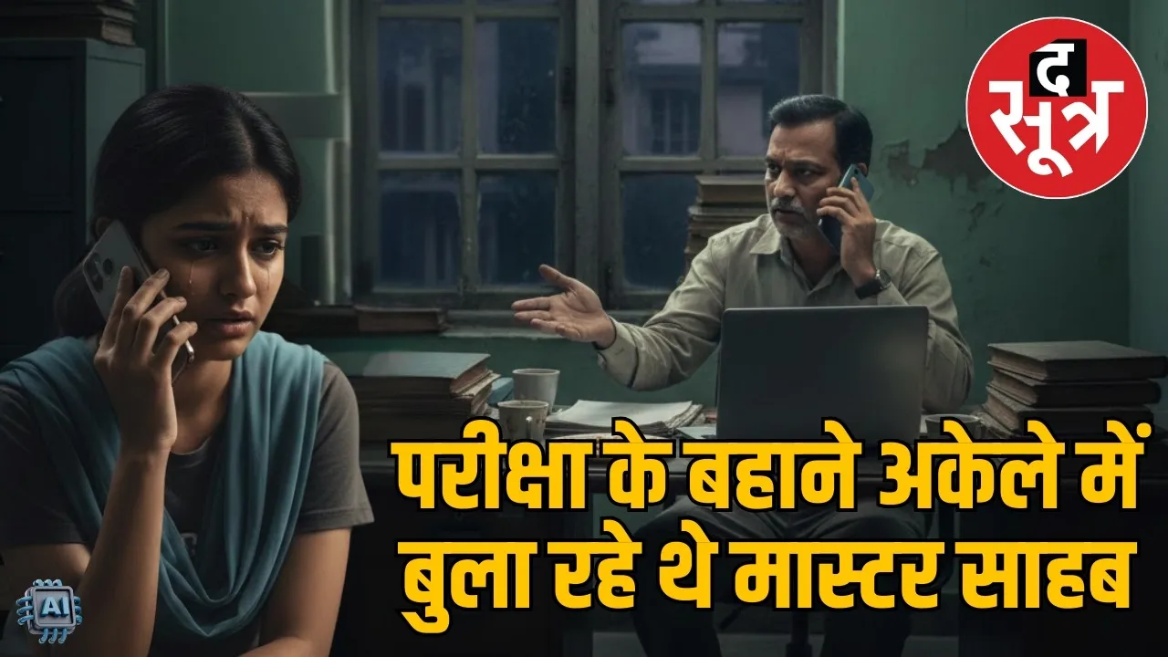 singrauli college blackmail scandal teacher allegations