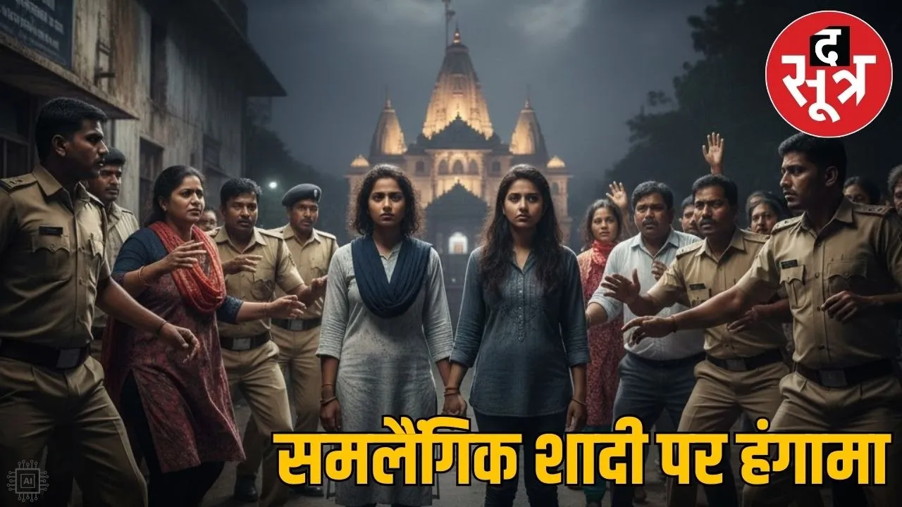 Two girls got married in Bageshwar Dham