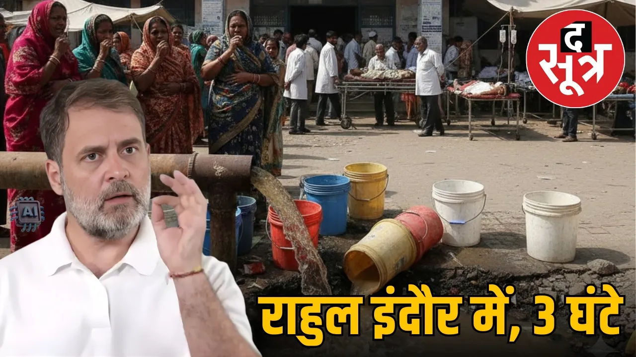 rahul gandhi indore tour 17 january 2026