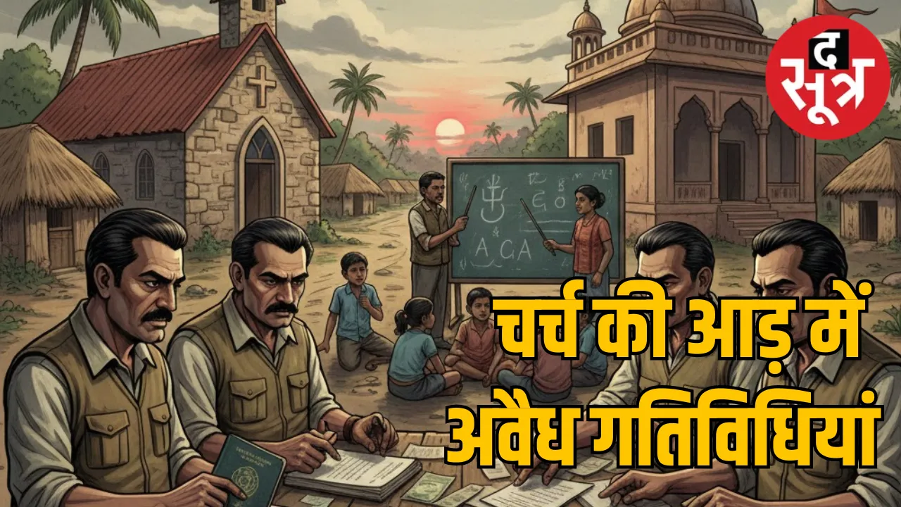 Chhattisgarh Children Conversion Case Rajnandgaon Foreign Funding