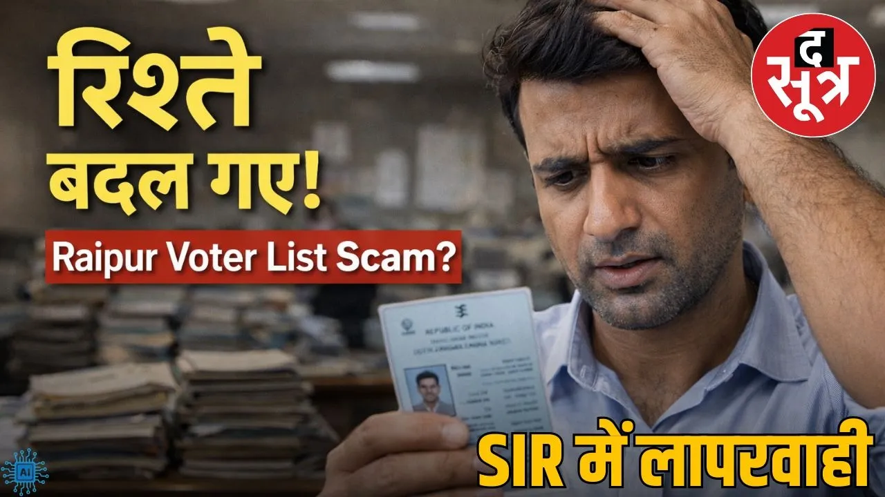 Father of more than three lakh voters changed in Raipur