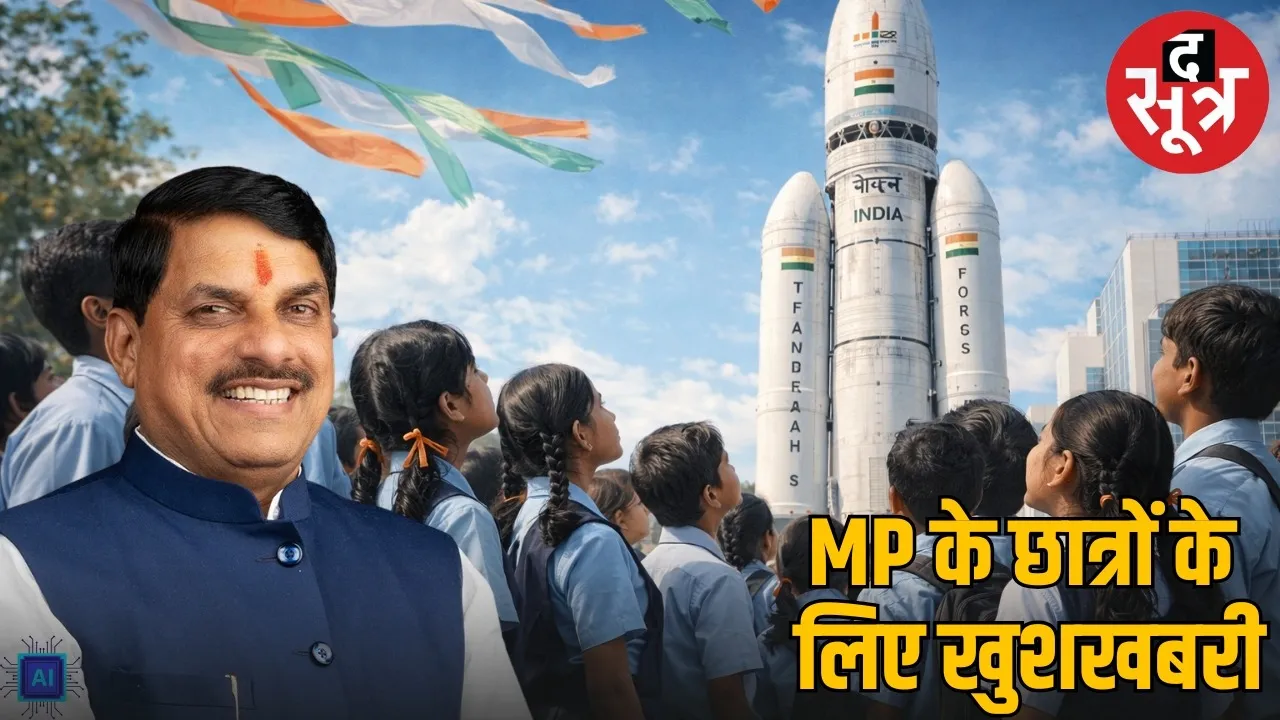 mp vigyan manthan yatra isro visit 10th 12th students
