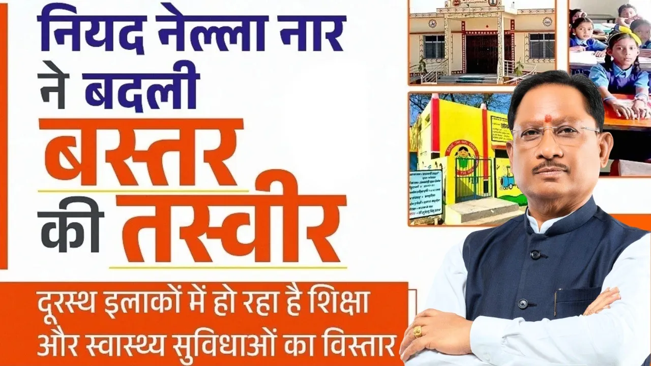 niyad nellanar yojana bastar development transformation