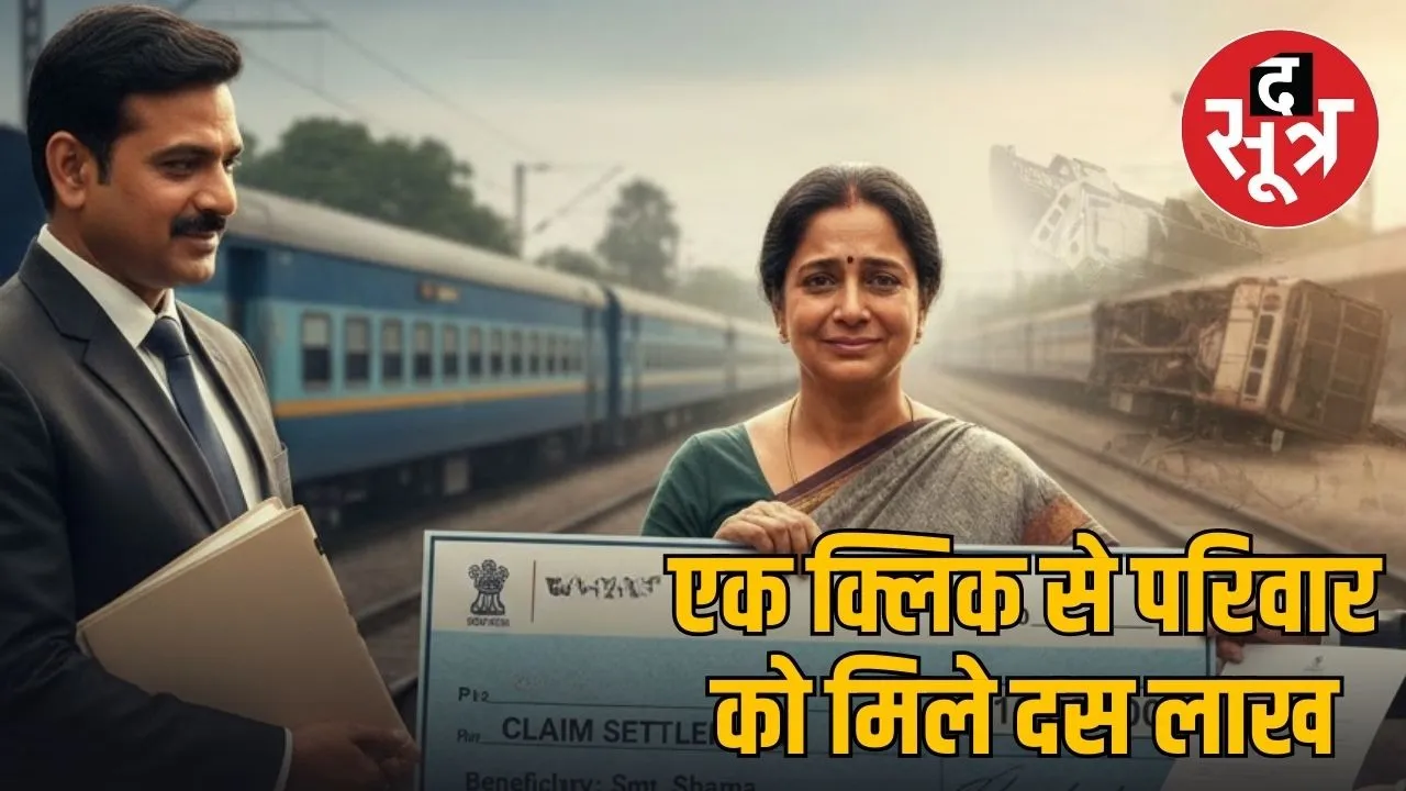 train accident compensation ravi kumar sharma family