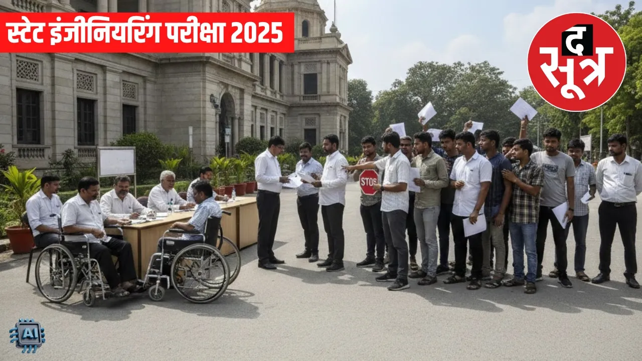 mppsc state engineering service 2025 divyang posts issue refund